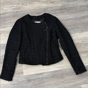 Forever 21 Black Textured Blazer